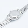 1979 Stunning Rolex Steel Oyster Perpetual Datejust Engine Turned Bezel & Black Dial Model 16030 with Box, Book & History