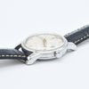 1958 Omega Seamaster Automatic Date Wristwatch Model 2849 with Original Off-White Dial in Stainless Steel