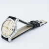 1958 Omega Seamaster Automatic Date Wristwatch Model 2849 with Original Off-White Dial in Stainless Steel