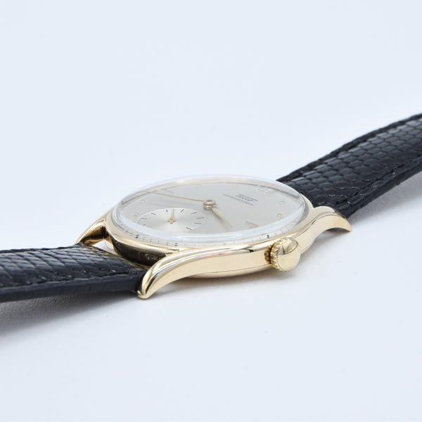 1949 Tissot Manual Wind Dress Watch in 14ct Gold Case with Original Dial 34mm Cal 27