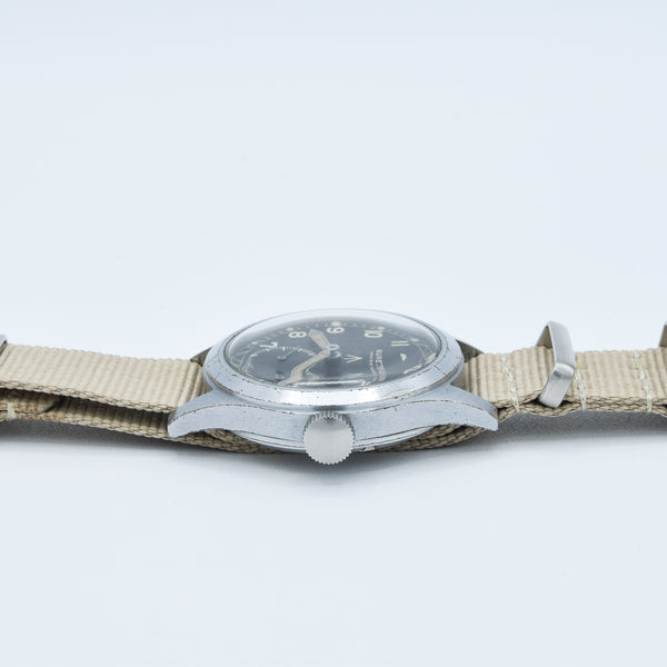 1945 Buren Grand Prix British Military Issue WWW Dirty Dozen Wristwatch Army