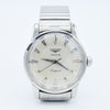 1959 Longines Conquest Model 9000 Full Set in Stainless Steel on Bracelet with Box and Papers & Tags