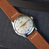 1953 Longines Manual Wind Wristwatch Model 6402 with Gorgeous Original Two Tone Dial Cal 23z