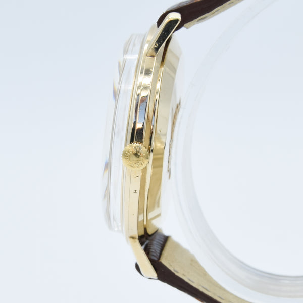 1965 Longines Flagship Automatic in Solid 9ct Gold with Mixed Arabic Numerals Model 3403