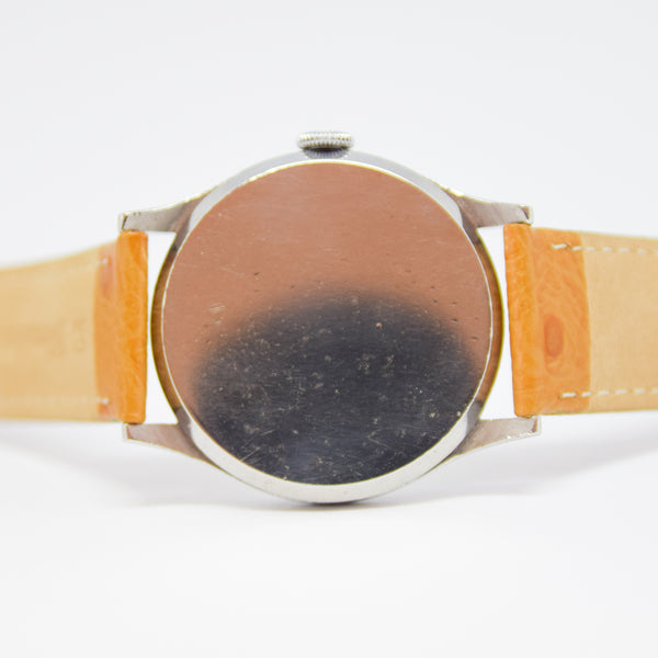 1938 Omega Large Jumbo 38mm in Stainless Steel Case with Sub Seconds Fully Restored