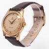1958 Rare Omega Seamaster Automatic with Two Tone Dial in Solid Heavy 18ct Gold Dennison English Omega Case