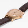 1958 Rare Omega Seamaster Automatic with Two Tone Dial in Solid Heavy 18ct Gold Dennison English Omega Case