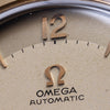 1958 Rare Omega Seamaster Automatic with Two Tone Dial in Solid Heavy 18ct Gold Dennison English Omega Case