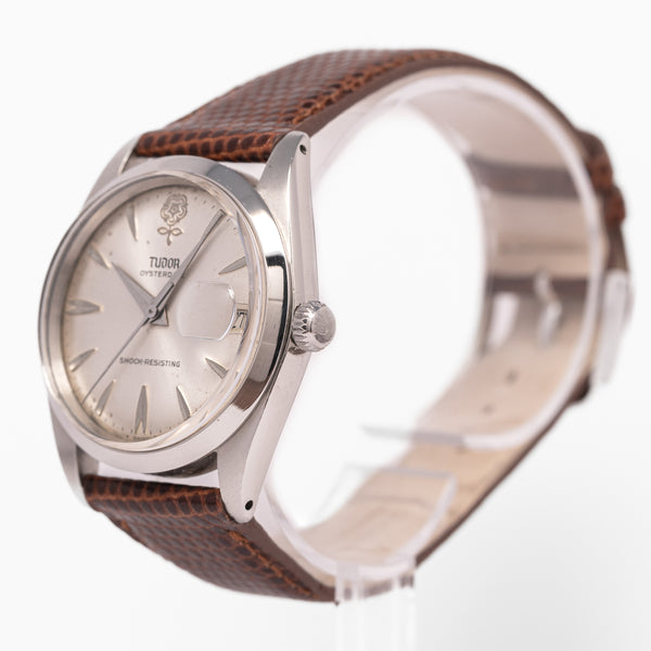 1964 Rare 34.5mm Tudor Oysterdate Shock Resisting