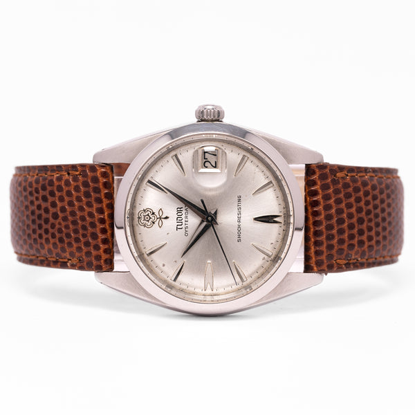 1964 Rare 34.5mm Tudor Oysterdate Shock Resisting