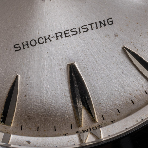 1964 Rare 34.5mm Tudor Oysterdate Shock Resisting
