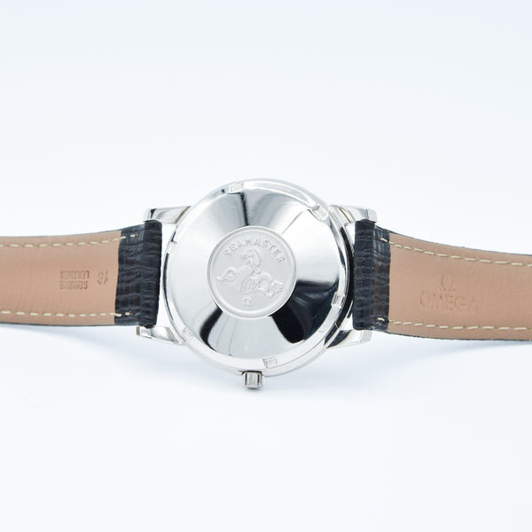 1965 Omega Seamaster Automatic Model 165003 with Satin Silvered Dial in Stainless Steel