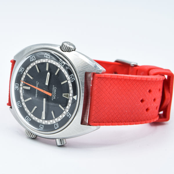 1968 Omega Seamaster Chronostop Dive Style Watch Model 145.008 in Stainless Steel