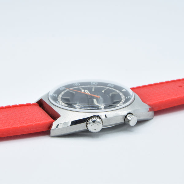 1968 Omega Seamaster Chronostop Dive Style Watch Model 145.008 in Stainless Steel