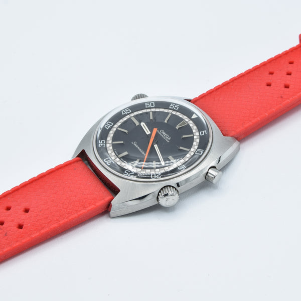 1968 Omega Seamaster Chronostop Dive Style Watch Model 145.008 in Stainless Steel
