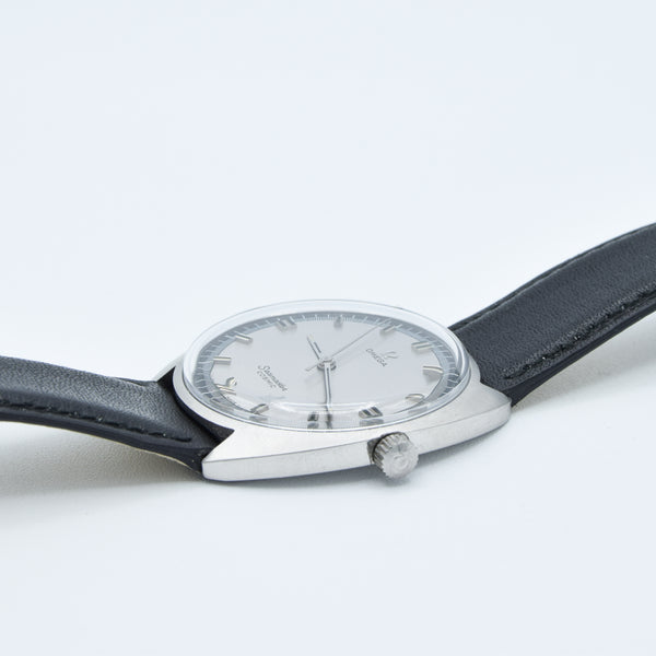 1970 Omega Seamaster Cosmic Model 136.017 Two Tone Graphite Dial in Stainless Steel Monocoque Case