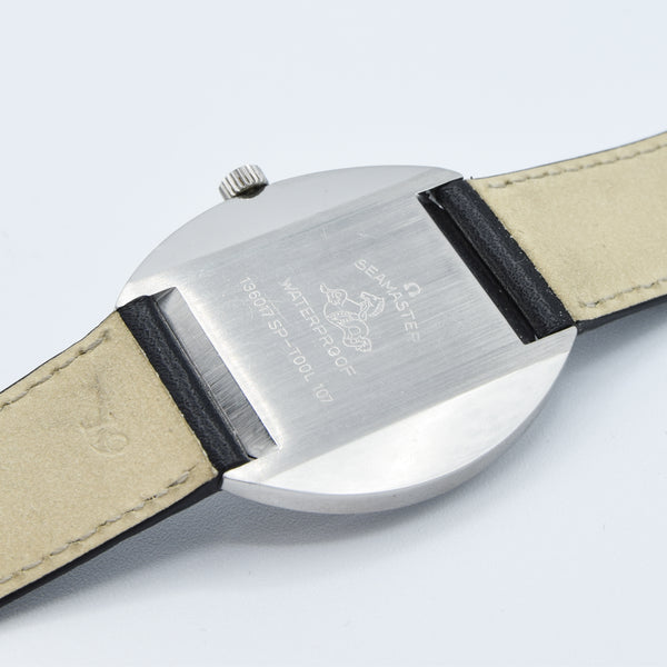 1970 Omega Seamaster Cosmic Model 136.017 Two Tone Graphite Dial in Stainless Steel Monocoque Case