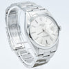 1965 Rolex Oyster Perpetual Date Model 1500 with Silvered Dial in Stainless Steel on Oyster Bracelet