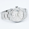 1965 Rolex Oyster Perpetual Date Model 1500 with Silvered Dial in Stainless Steel on Oyster Bracelet