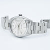 1965 Rolex Oyster Perpetual Date Model 1500 with Silvered Dial in Stainless Steel on Oyster Bracelet