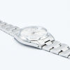 1965 Rolex Oyster Perpetual Date Model 1500 with Silvered Dial in Stainless Steel on Oyster Bracelet