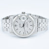 2002 Tudor Prince Date 74000N Rotor Self-Winding Wristwatch with Linen Dial Model in Stainless Steel with Box