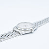 2002 Tudor Prince Date 74000N Rotor Self-Winding Wristwatch with Linen Dial Model in Stainless Steel with Box