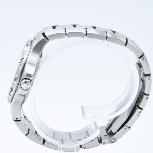 1990s TAG Heuer Kirium Date Automatic Chronometer Model WL5110 38mm Stainless Steel on Flip-Lock Bracelet with Box and Booklet