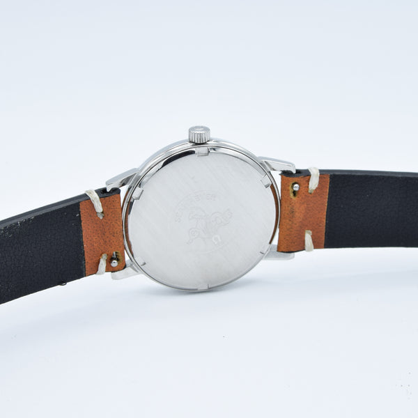 1966 Omega Seamaster 600 with Arabic Numerals and Hammered Patina Dial in Stainless Steel Model 135.011