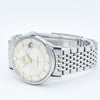 1962 Omega Constellation with Stunning Cross-Hair Pie Pan Model 14902 with Dog Legs on Flat Beads of Rice Bracelet
