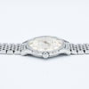 1962 Omega Constellation with Stunning Cross-Hair Pie Pan Model 14902 with Dog Legs on Flat Beads of Rice Bracelet
