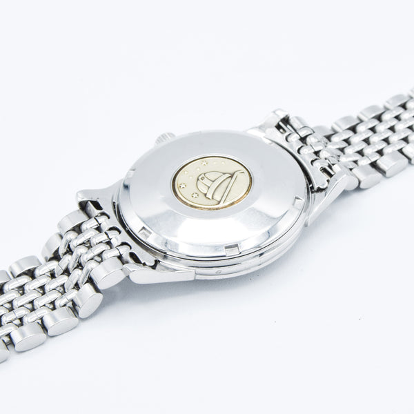 1962 Omega Constellation with Stunning Cross-Hair Model 14381 on Beads of Rice Bracelet