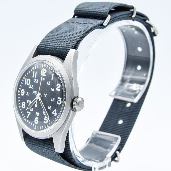 1982 October Issued Hamilton Field Watch USA Military H3 Assigned MIL-W 463748