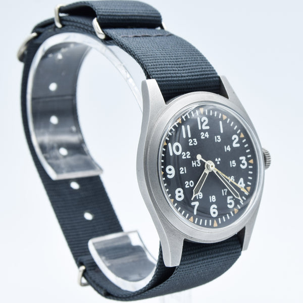 1982 October Issued Hamilton Field Watch USA Military H3 Assigned MIL-W 463748