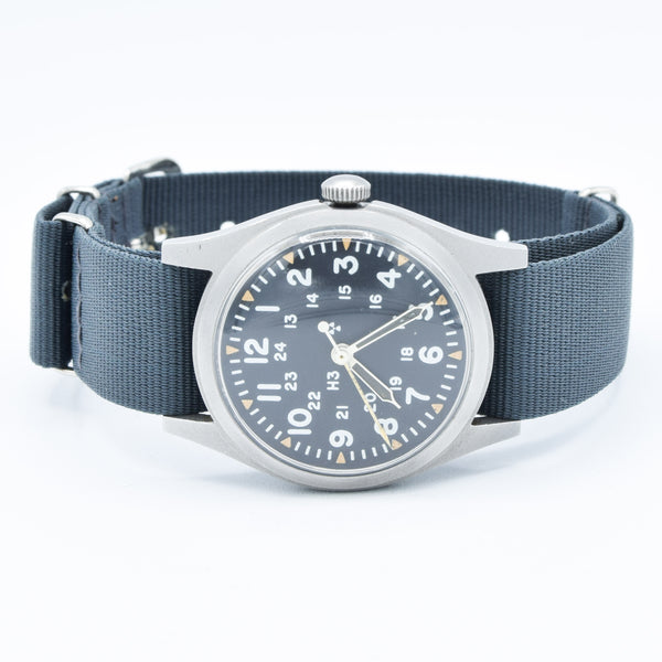 1982 October Issued Hamilton Field Watch USA Military H3 Assigned MIL-W 463748