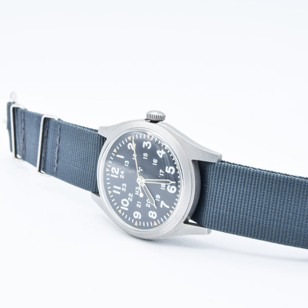 1982 October Issued Hamilton Field Watch USA Military H3 Assigned MIL-W 463748