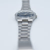 1978 Omega Geneve Date with Stunning Original Electric Blue Dial Model 136.0103 on Bracelet