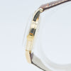 1954 Cyma Cymaflex Wristwatch Bombe Style Lugs and Mixed Arabic and Arrow Batons in Solid 9ct Gold with Original Box