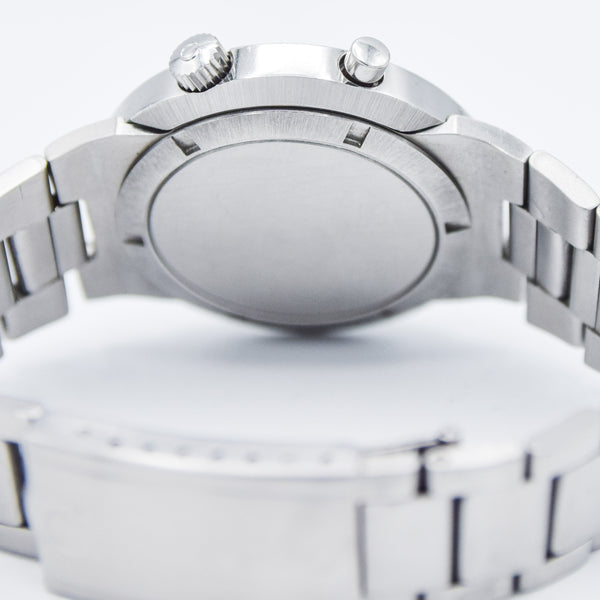 1969 Omega Rare Jumbo De Ville Chronostop with Grey Fume Dial Model 146.012 on Bracelet with Box