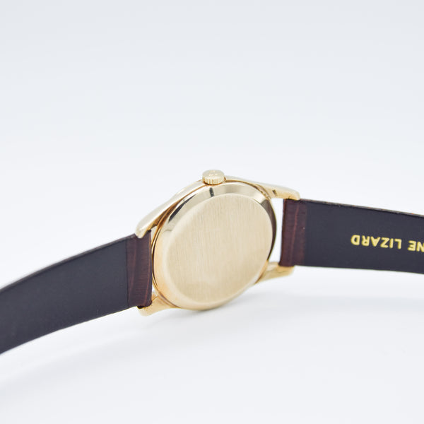 1959 Omega Classic Manual Wind Dress Watch in Solid 9ct Gold Case - Fully Restored