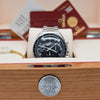 2009 Omega Speedmaster Professional "Moon Watch" Model 357.05000 in Stainless Steel on Bracelet + Box and Papers