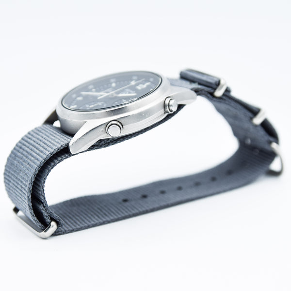 1984 Seiko 7A28-7120 RAF 6645-99 Generation 1 MOD Military 1st Issue Aircrew Chronograph Wristwatch