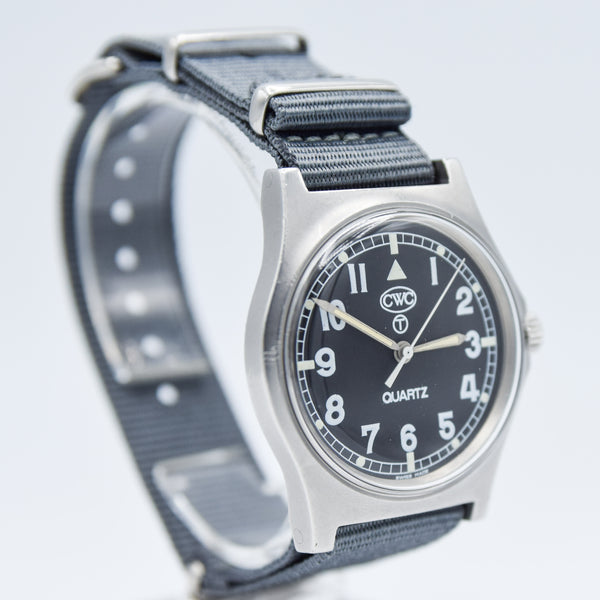 1990 CWC 0552/6645-99 5415317 British Royal Navy Issue Quartz Wristwatch with Hacking Seconds
