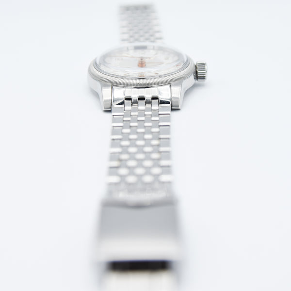 1990s Oris Big Crown Pointer Date Automatic Wristwatch Model 7551 in 36mm Stainless Steel Case on Bracelet