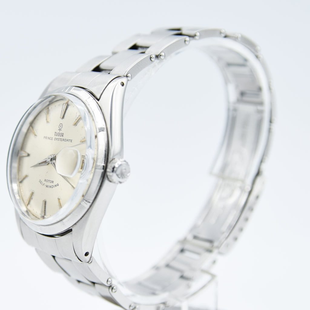 1963 Tudor Prince Oyster Date 34mm Model 7966 In Stainless Steel On Oy 