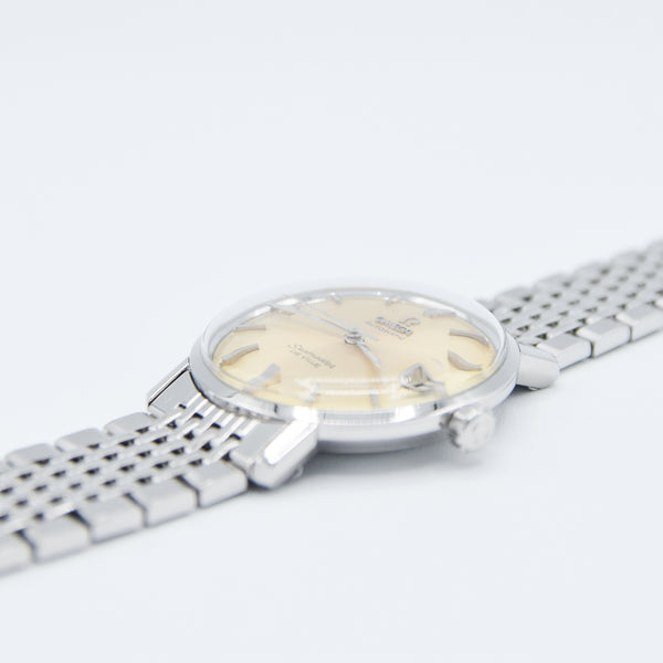 1963 Omega Automatic Seamaster De Ville Model 14910.SC 62 on Stainless Steel Flat BOR Bracelet