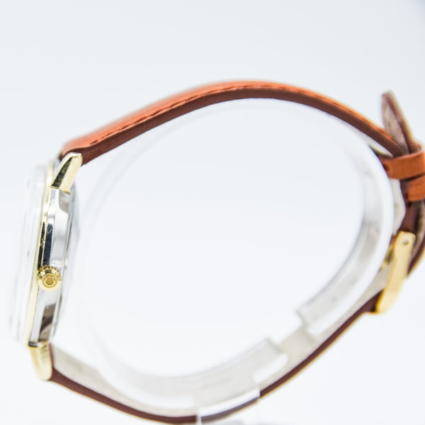 1959 Omega Seamaster Automatic Date Model 14730 in Stainless Steel and Gold Pre De Ville