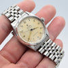 1958 Rolex Oyster Perpetual Air King Super Precision Model 5500 All Arabic Tropical Numerals in Stainless Steel on JB Champion Jubilee Bracelet