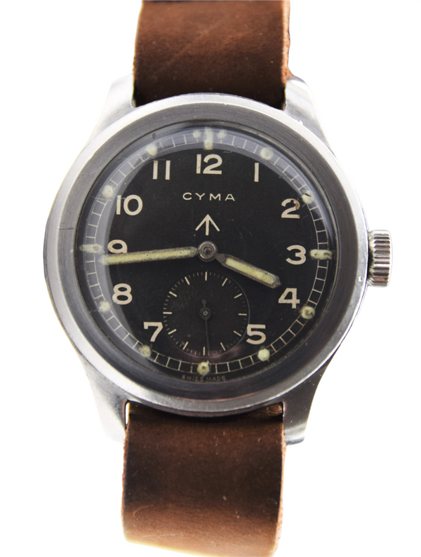 1940s Cyma British Military Issue Wristwatch WWW Army Watch WW2 Dirty Dozen