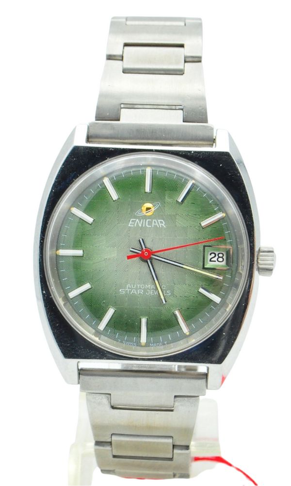 1970s Enicar Ocean Pearl Automatic New Old Stock NOS Ref. 165.39.18